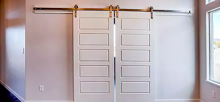 Glass Barn Door with Installation Hardware Kit Smithtown