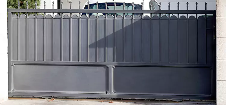 Metal Driveway Gate Installation Smithtown
